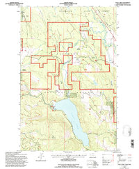 Download a high-resolution, GPS-compatible USGS topo map for Tally Lake, MT (1997 edition)