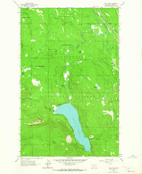 Download a high-resolution, GPS-compatible USGS topo map for Tally Lake, MT (1964 edition)