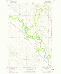 Download a high-resolution, GPS-compatible USGS topo map for Tampico, MT (1978 edition)