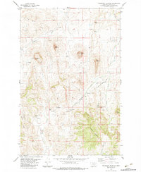 Download a high-resolution, GPS-compatible USGS topo map for Telegraph Mountain, MT (1983 edition)