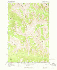 Download a high-resolution, GPS-compatible USGS topo map for Tenmile Lake, MT (1968 edition)