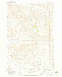 Download a high-resolution, GPS-compatible USGS topo map for Tepee Butte NE, MT (1973 edition)