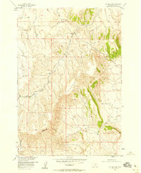 Download a high-resolution, GPS-compatible USGS topo map for The Big Slide, MT (1958 edition)