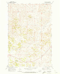 Download a high-resolution, GPS-compatible USGS topo map for The Knob, MT (1973 edition)