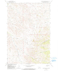 Download a high-resolution, GPS-compatible USGS topo map for Thompson Creek NW, MT (1991 edition)