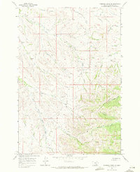 Download a high-resolution, GPS-compatible USGS topo map for Thompson Creek NW, MT (1971 edition)