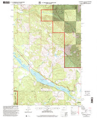 Download a high-resolution, GPS-compatible USGS topo map for Thompson Lakes, MT (2000 edition)
