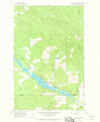 Download a high-resolution, GPS-compatible USGS topo map for Thompson Lakes, MT (1970 edition)