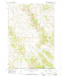 Download a high-resolution, GPS-compatible USGS topo map for Three Bar Ranch, MT (1974 edition)