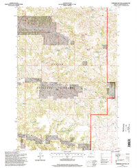 Download a high-resolution, GPS-compatible USGS topo map for Threemile Buttes, MT (1998 edition)
