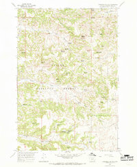 Download a high-resolution, GPS-compatible USGS topo map for Threemile Buttes, MT (1969 edition)