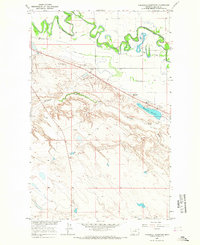 Download a high-resolution, GPS-compatible USGS topo map for Threemile Reservoir, MT (1967 edition)