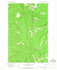 Download a high-resolution, GPS-compatible USGS topo map for Thunderbolt Mountain, MT (1968 edition)