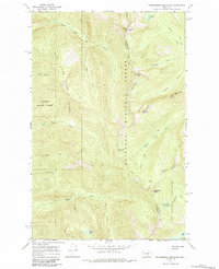Download a high-resolution, GPS-compatible USGS topo map for Thunderbolt Mountain, MT (1984 edition)