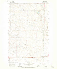 Download a high-resolution, GPS-compatible USGS topo map for Tiber, MT (1964 edition)