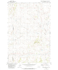 Download a high-resolution, GPS-compatible USGS topo map for Timber Buttes South, MT (1980 edition)