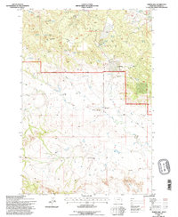 Download a high-resolution, GPS-compatible USGS topo map for Timber Hill, MT (1996 edition)