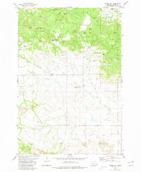 Download a high-resolution, GPS-compatible USGS topo map for Timber Hill, MT (1980 edition)