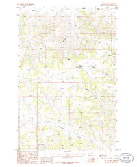 Download a high-resolution, GPS-compatible USGS topo map for Tin Can Hill, MT (1986 edition)