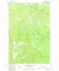 preview thumbnail of historical topo map of Flathead County, MT in 1965