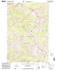 Download a high-resolution, GPS-compatible USGS topo map for Tin Cup Lake, MT (2002 edition)