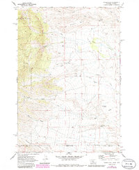 Download a high-resolution, GPS-compatible USGS topo map for Tolman Flat, MT (1986 edition)