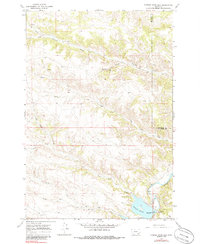 Download a high-resolution, GPS-compatible USGS topo map for Tongue River Dam, MT (1985 edition)