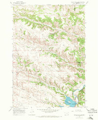 Download a high-resolution, GPS-compatible USGS topo map for Tongue River Dam, MT (1971 edition)