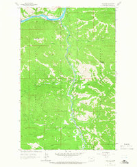 Download a high-resolution, GPS-compatible USGS topo map for Tony Peak, MT (1966 edition)