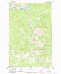 Download a high-resolution, GPS-compatible USGS topo map for Tony Peak, MT (1984 edition)