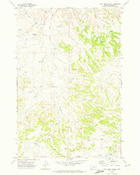Download a high-resolution, GPS-compatible USGS topo map for Trail Creek School, MT (1974 edition)