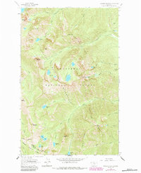 Download a high-resolution, GPS-compatible USGS topo map for Treasure Mountain, MT (1984 edition)