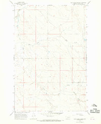 Download a high-resolution, GPS-compatible USGS topo map for Tree Coulee School, MT (1968 edition)