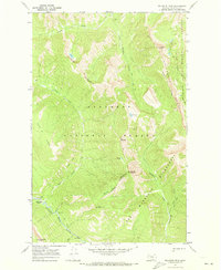 Download a high-resolution, GPS-compatible USGS topo map for Trilobite Peak, MT (1973 edition)