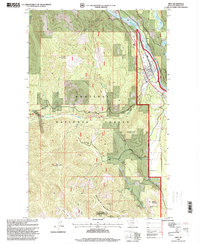 Download a high-resolution, GPS-compatible USGS topo map for Troy, MT (2000 edition)