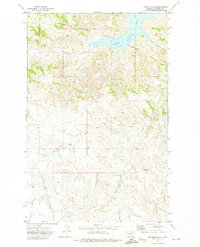 Download a high-resolution, GPS-compatible USGS topo map for Trumbo Ranch, MT (1974 edition)