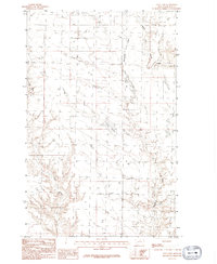 Download a high-resolution, GPS-compatible USGS topo map for Tule Lake, MT (1992 edition)