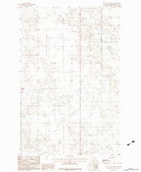 Download a high-resolution, GPS-compatible USGS topo map for Tule Valley West, MT (1983 edition)