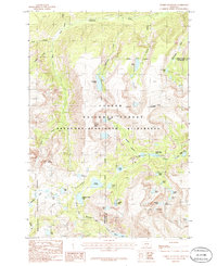 Download a high-resolution, GPS-compatible USGS topo map for Tumble Mountain, MT (1986 edition)