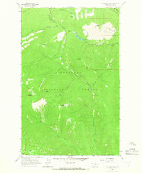Download a high-resolution, GPS-compatible USGS topo map for Turner Mountain, MT (1966 edition)