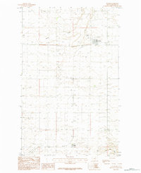 Download a high-resolution, GPS-compatible USGS topo map for Turner, MT (1984 edition)