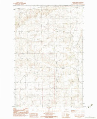 Download a high-resolution, GPS-compatible USGS topo map for Turtle Creek, MT (1983 edition)