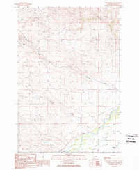 Download a high-resolution, GPS-compatible USGS topo map for Twin Bridges SW, MT (1989 edition)