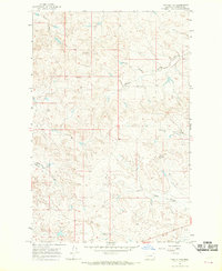 Download a high-resolution, GPS-compatible USGS topo map for Twin Buttes, MT (1969 edition)