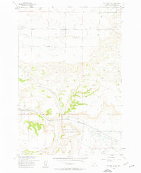 Download a high-resolution, GPS-compatible USGS topo map for Two Pine School, MT (1958 edition)