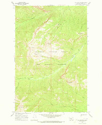 Download a high-resolution, GPS-compatible USGS topo map for Una Mountain, MT (1973 edition)