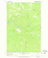 Download a high-resolution, GPS-compatible USGS topo map for Upper Jocko Lake, MT (1968 edition)