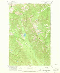Download a high-resolution, GPS-compatible USGS topo map for Upper Whitefish Lake, MT (1971 edition)
