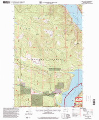 Download a high-resolution, GPS-compatible USGS topo map for Ural Creek, MT (2000 edition)