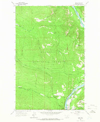 Download a high-resolution, GPS-compatible USGS topo map for Ural, MT (1966 edition)